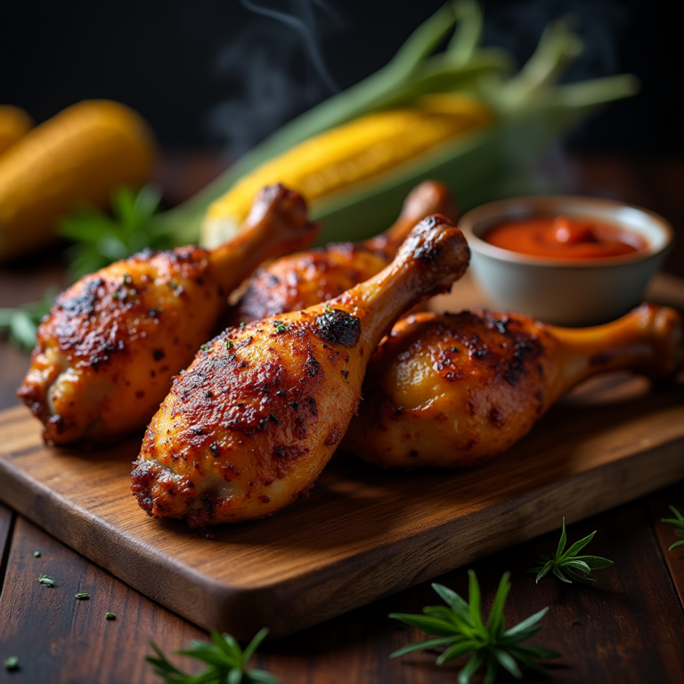 Muslos de Pollo Ahumados