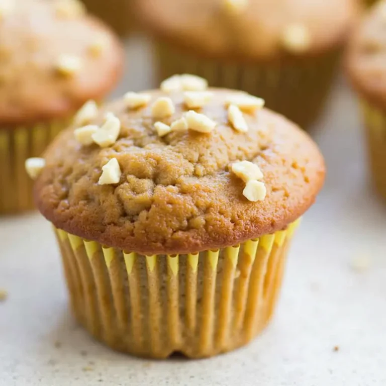 Muffins de Pan de Platano con Nueces Sin Gluten