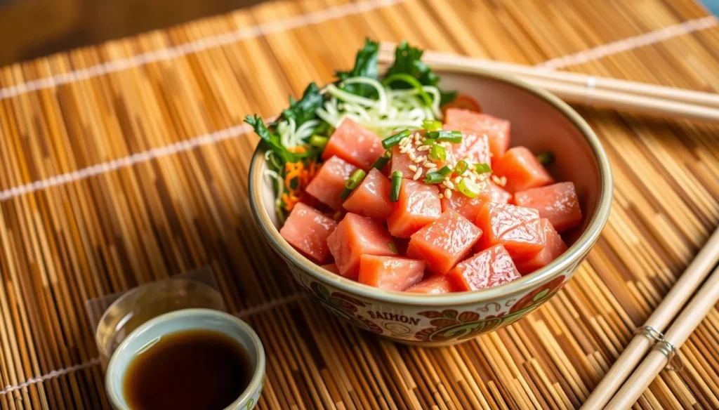 poke de salmón