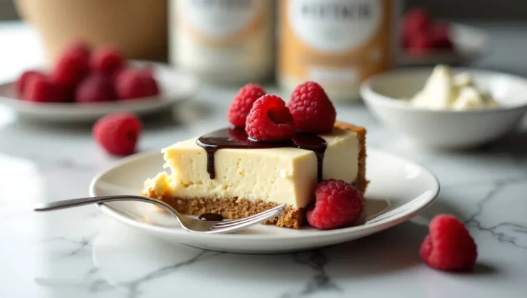 Tarta de Queso Baja en Carbohidratos