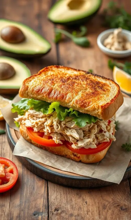 Sándwich de Pollo
