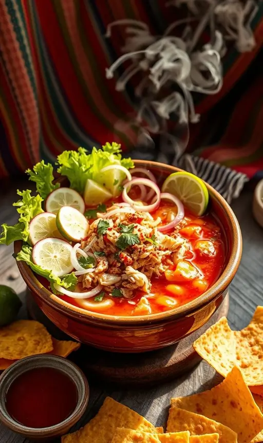 Pozole de Pollo