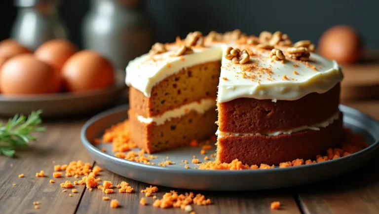 pastel de zanahoria