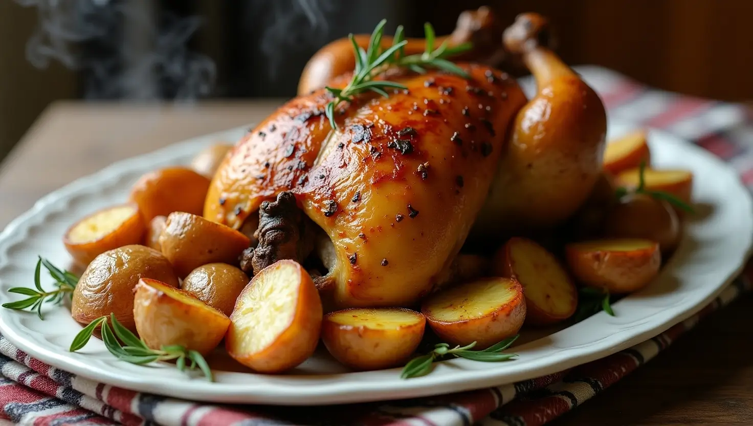 Pollo con Papas