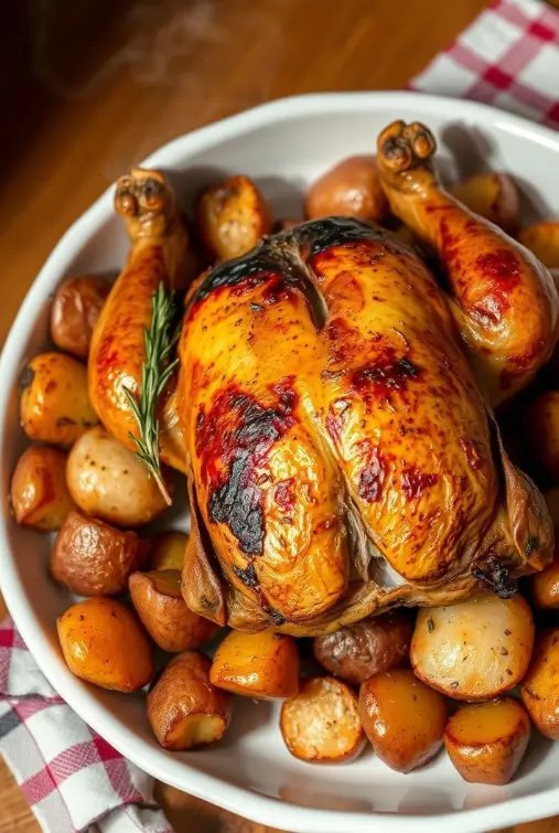 Pollo con Papas
