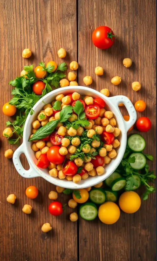 Ensalada de Garbanzos