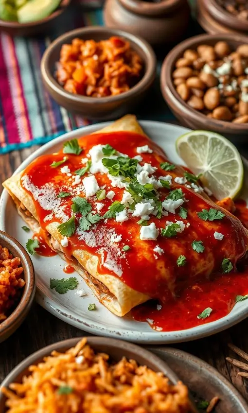 Enchiladas de Pollo